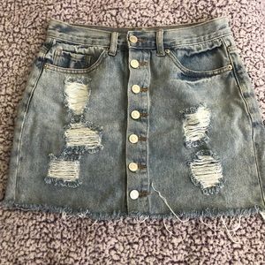 Denim Skirt